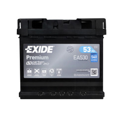 EXIDE Premium (EA530) 53Аh 540Ah R+