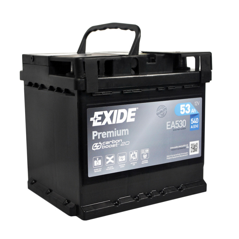 EXIDE Premium (EA530) 53Аh 540Ah R+