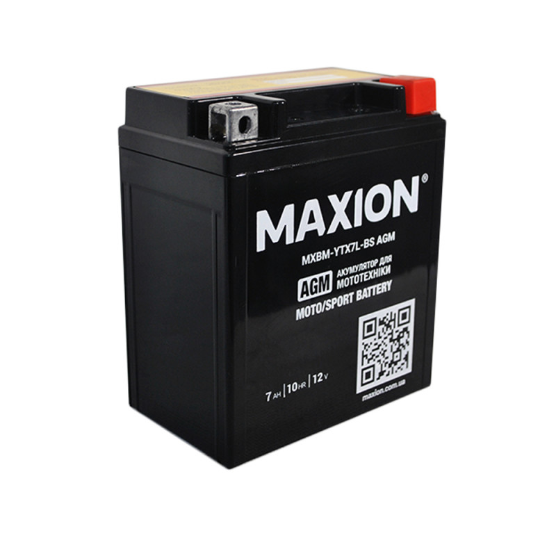 MOTO AGM YTX 7L-BS MAXION (12V, 7A)