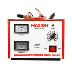 Трансформаторний зарядний пристрій MAXION PLUS 30ВT (12,24V) 4 шт/ящ NEW