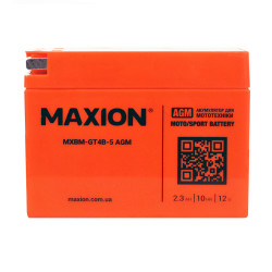 MOTO AGM GT 4B-5 MAXION (12V, 2,3A) 20шт/ящ
