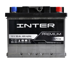 INTER Premium 50Ah 480A R+ (L2)