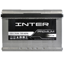 INTER Premium 74Ah 720A R+ (L3)