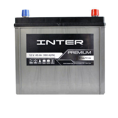 INTER Premium Asia 45Ah 390A R+ (B24)