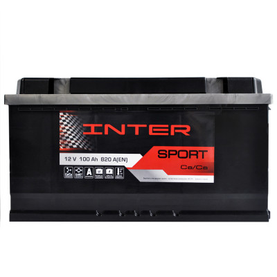 INTER Sport 100Ah 820A R+ (L5)