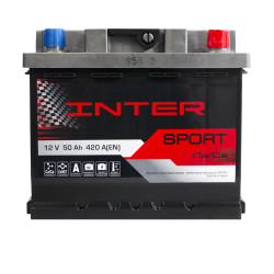 INTER Sport 50Ah 420A R+ (L1B)