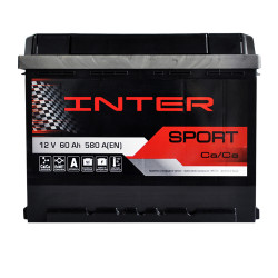 INTER Sport 60Ah 580A R+ (L2)
