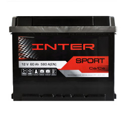 INTER Sport 60Ah 580A L+ (L2)