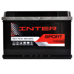 INTER Sport 75Ah 680A R+ (L3)