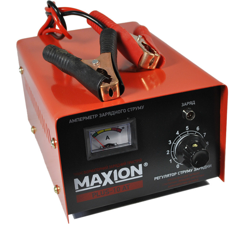 Зарядний пристрій MAXION PLUS-10AT (12V) 8 шт/ящ