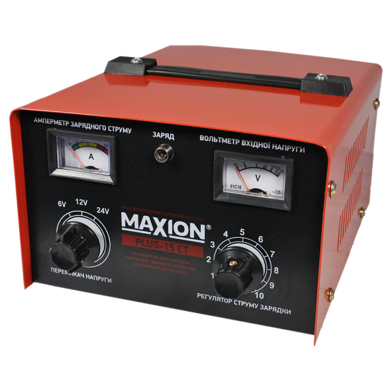 Зарядний пристрій MAXION PLUS-15СT (6, 12,24V) 6 шт/ящ