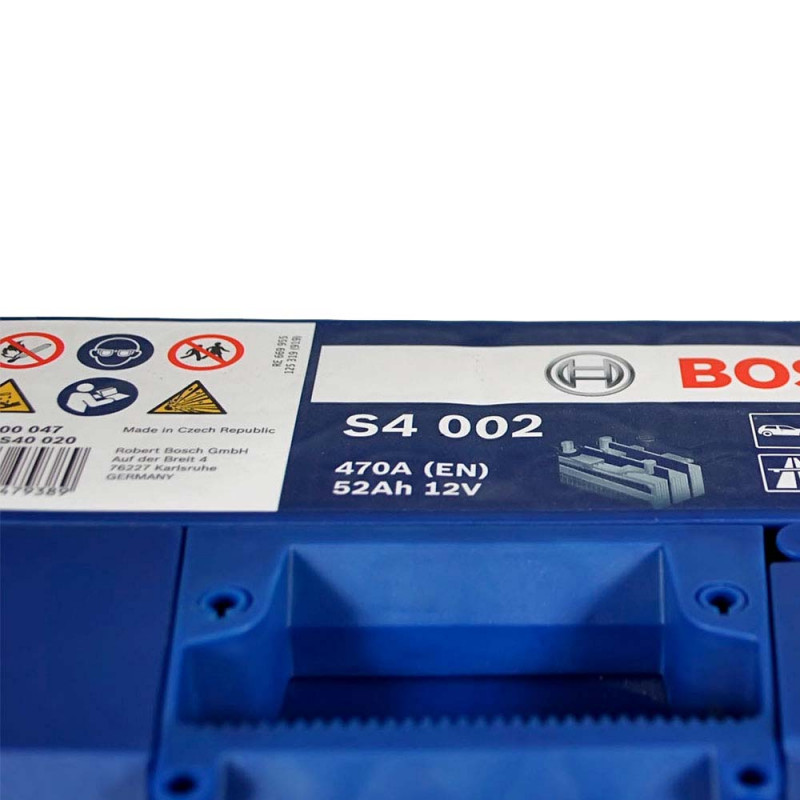 BOSCH (S40 020) (L1) 52Ah 470A R+