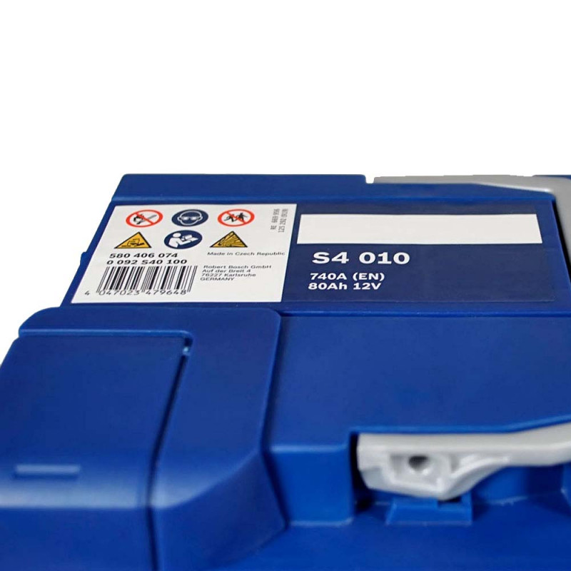 BOSCH (S40 100) (LB4) 80Ah 740A R+ (h=175)