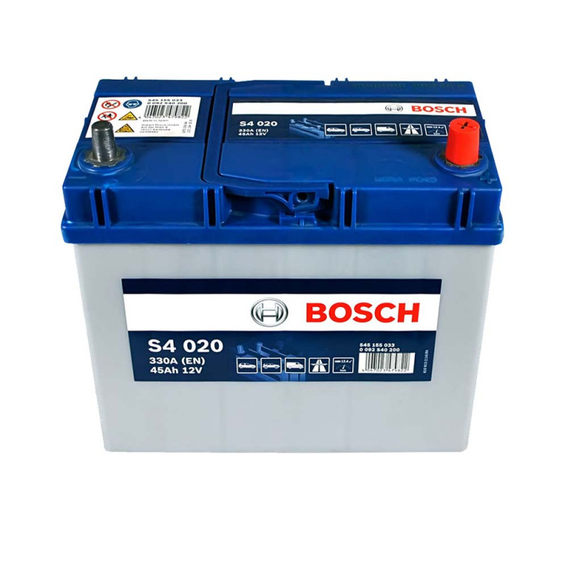 BOSCH (S40 200) (B24) Asia 45Ah 330A R+ т.к.