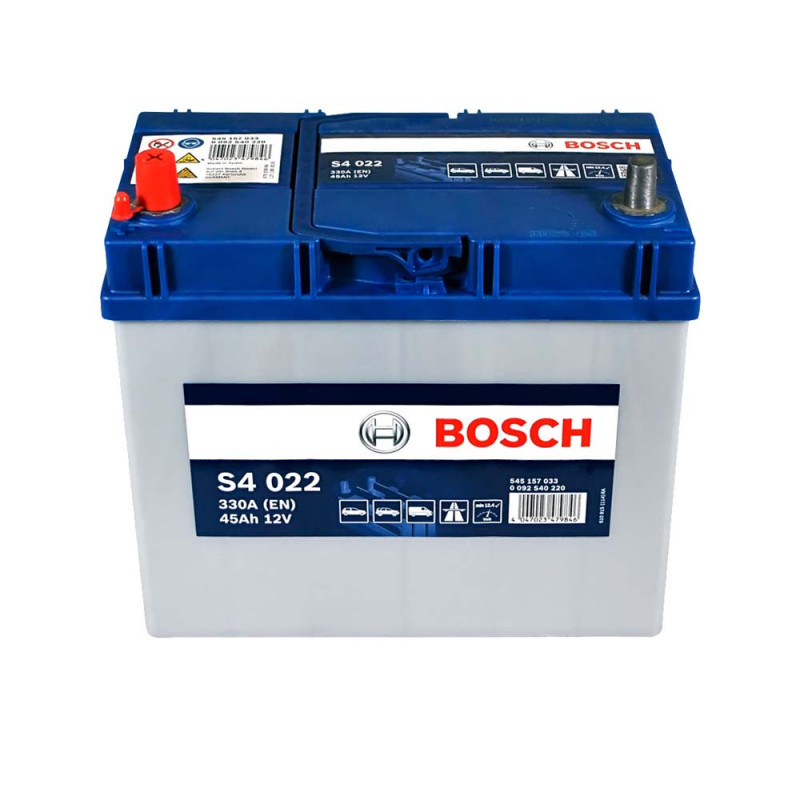 BOSCH (S40 220) (B24) Asia 45Ah 330A L+ т.к.