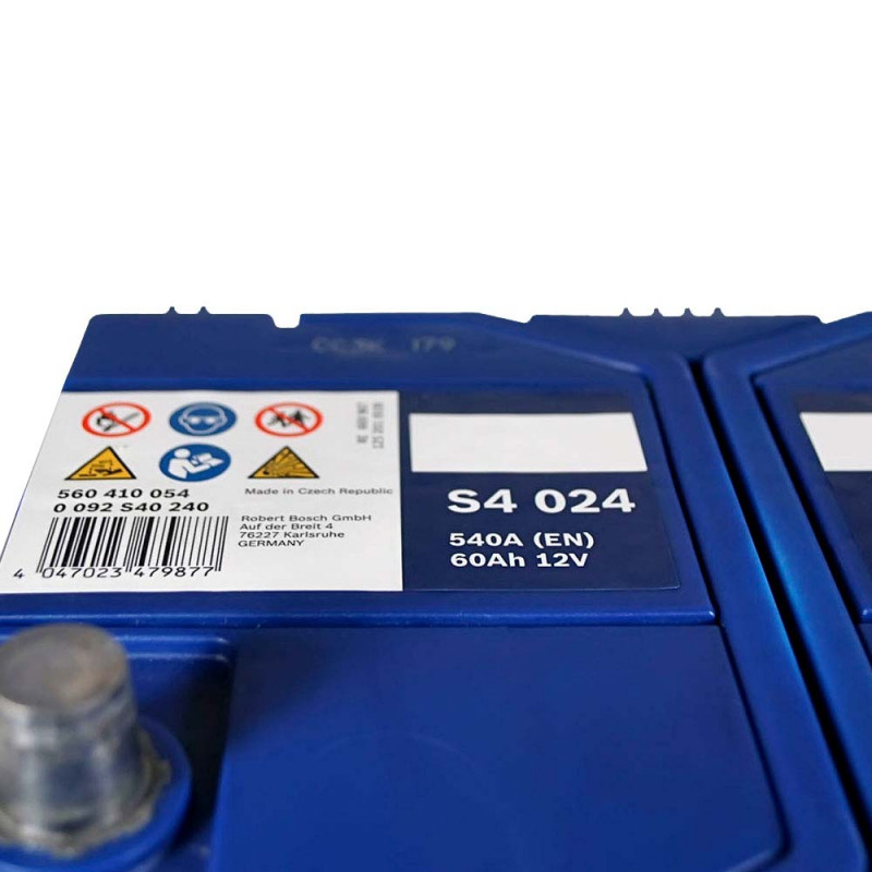 BOSCH (S40 240) (D23) Asia 60Ah 540A R+