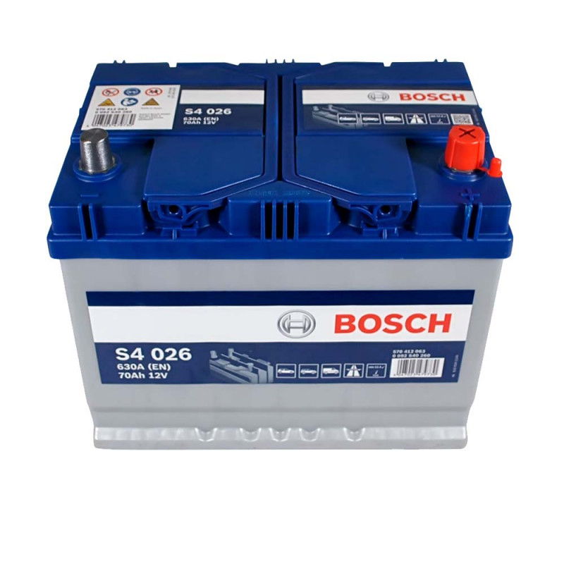 BOSCH (S40 260) (D26) Asia 70Ah 630A R+ н.к.