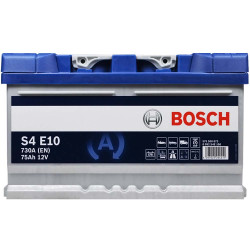 Автомобільний акумулятор BOSCH EFB (S4E 100) (LB4) 75Ah 730A R+ (h=175)