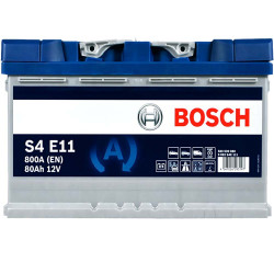 Автомобільний акумулятор BOSCH EFB (S4E 111) (L4) 80Ah 800A R+