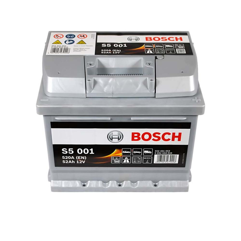 BOSCH (S50 010) (LB1) 52Ah 520A R+ (h=175)