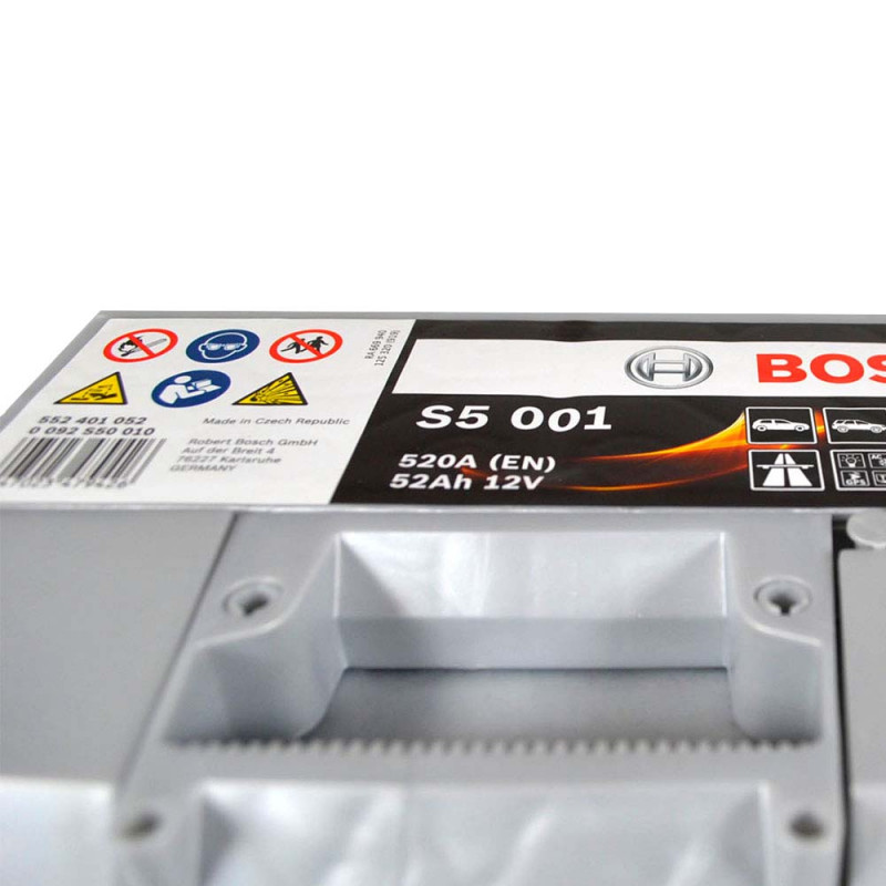 BOSCH (S50 010) (LB1) 52Ah 520A R+ (h=175)