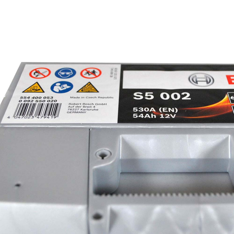 BOSCH (S50 020) (L1) 54Ah 530A R+