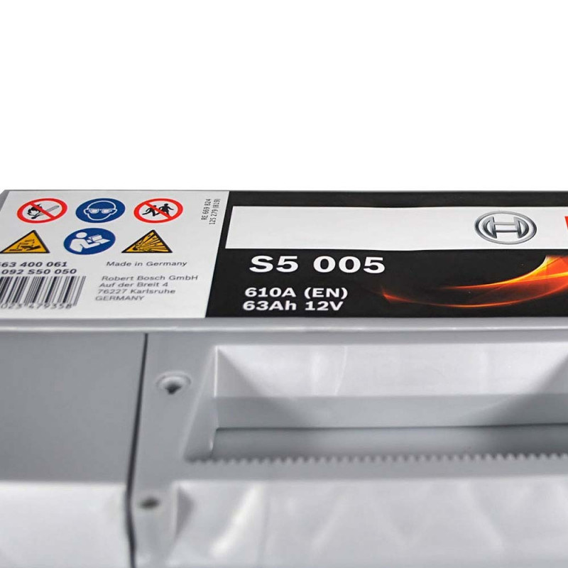 BOSCH (S50 050) (L2) 63Ah 610A R+