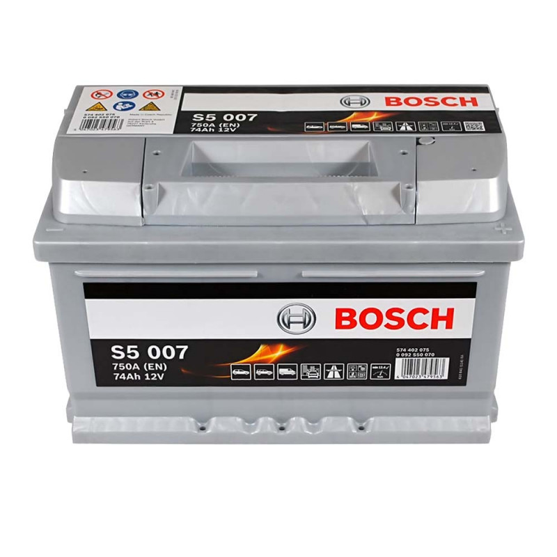 BOSCH (S50 070) (LB3) 74Ah 750A R+ (h=175)