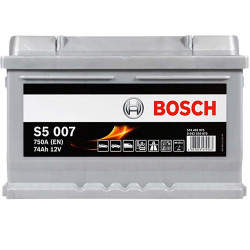 BOSCH (S50 070) (LB3) 74Ah 750A R+ (h=175)