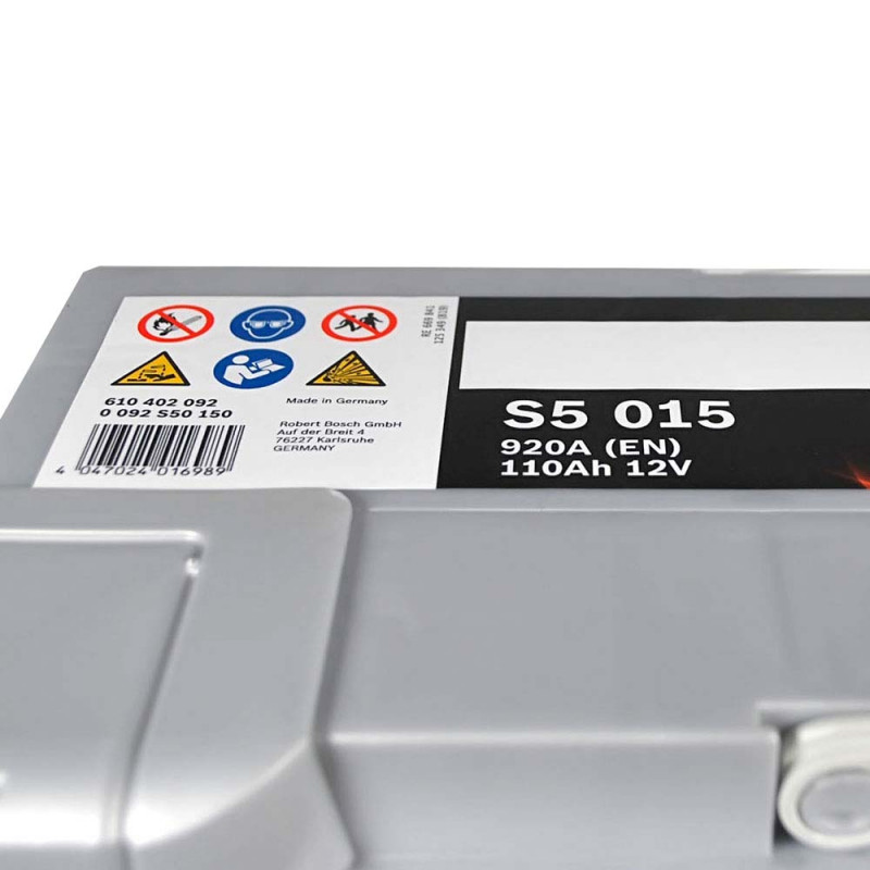 BOSCH (S50 150) (L6) 110Ah 920A R+