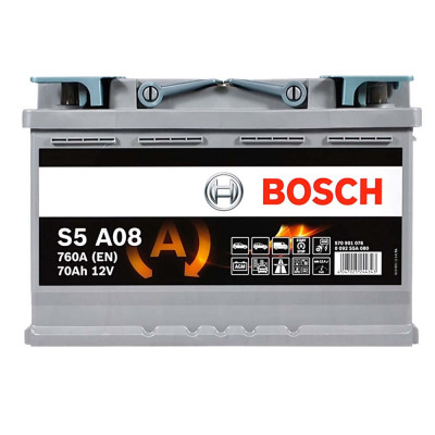 BOSCH AGM (S5A 080) (L3) 70Ah 760A R+