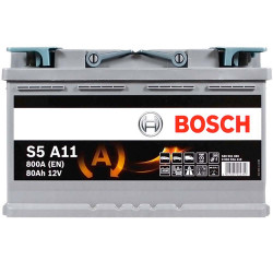 BOSCH AGM (S5A 110) (L4) 80Ah 800A R+