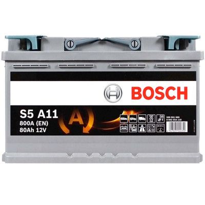 BOSCH AGM (S5A 110) (L4) 80Ah 800A R+