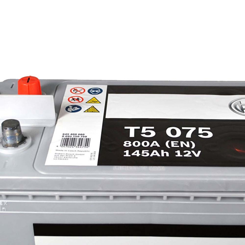 BOSCH (T50 750) (D4) 145Ah 800A L+