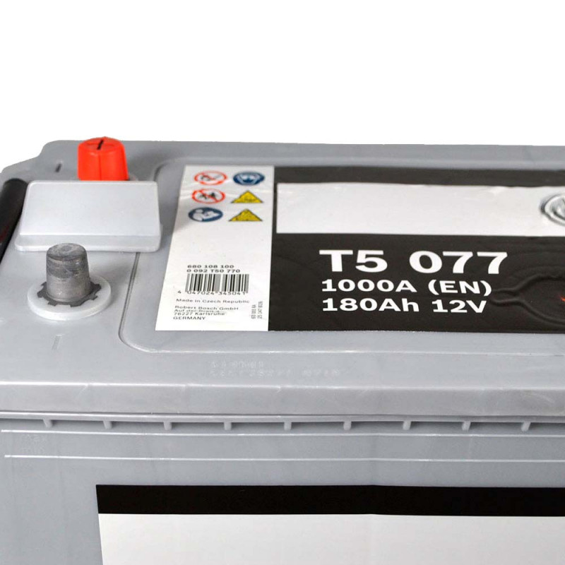 BOSCH (T50 770) (D5) 180Ah 1000A L+