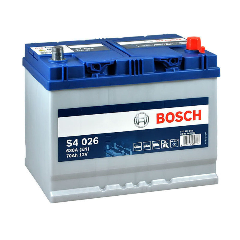 BOSCH (S40 260) (D26) Asia 70Ah 630A R+ н.к.