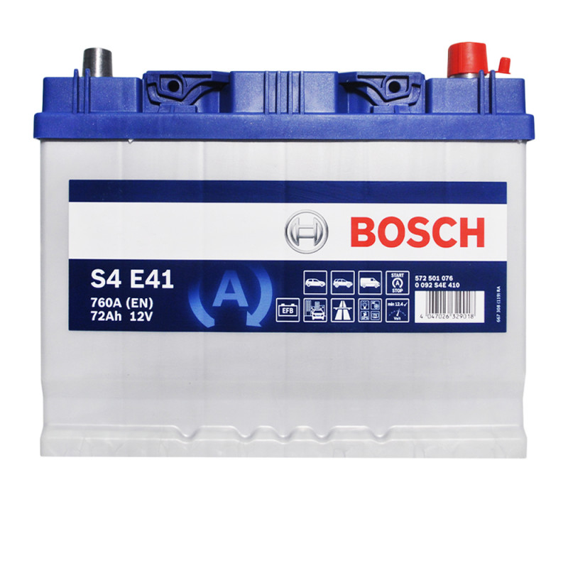 BOSCH EFB Asia (S4E 410) (D26) 72Ah 760A R+
