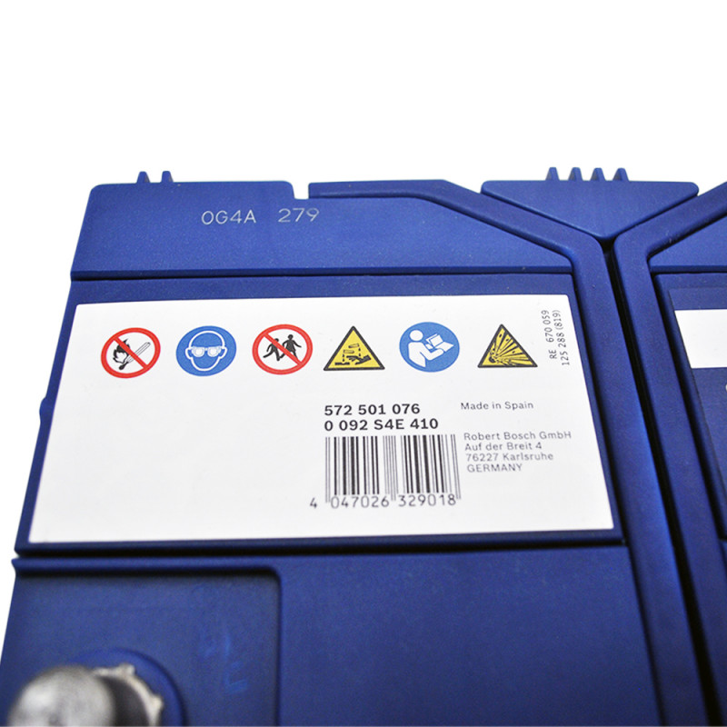 BOSCH EFB Asia (S4E 410) (D26) 72Ah 760A R+