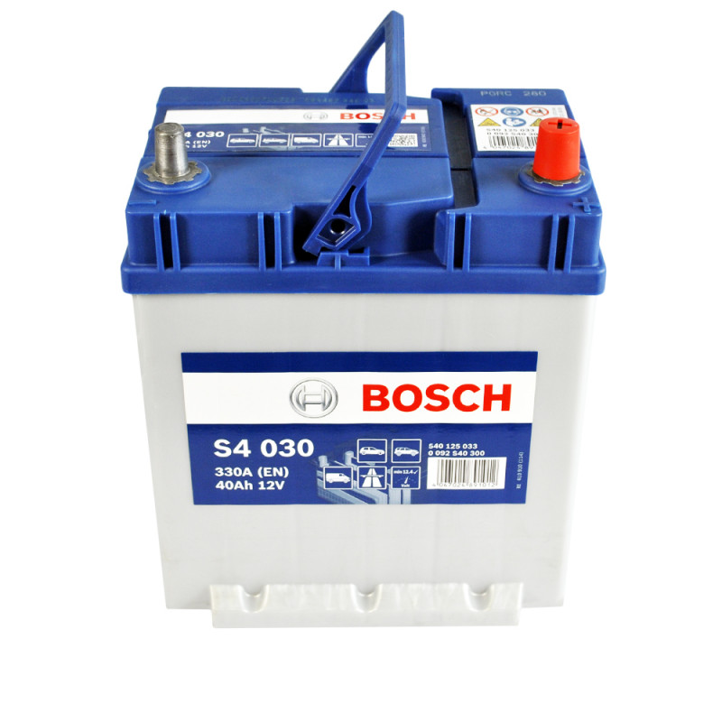 BOSCH (S40 300) (B19) 40Ah 330A R+ н.к.
