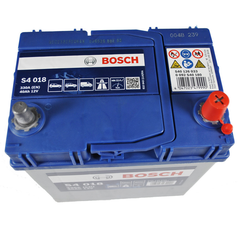 BOSCH (S40 180) (B19) Asia 40Ah 330A R+