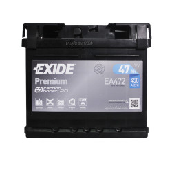 EXIDE Premium (EA472) 47Аh 450Ah R+ h=175