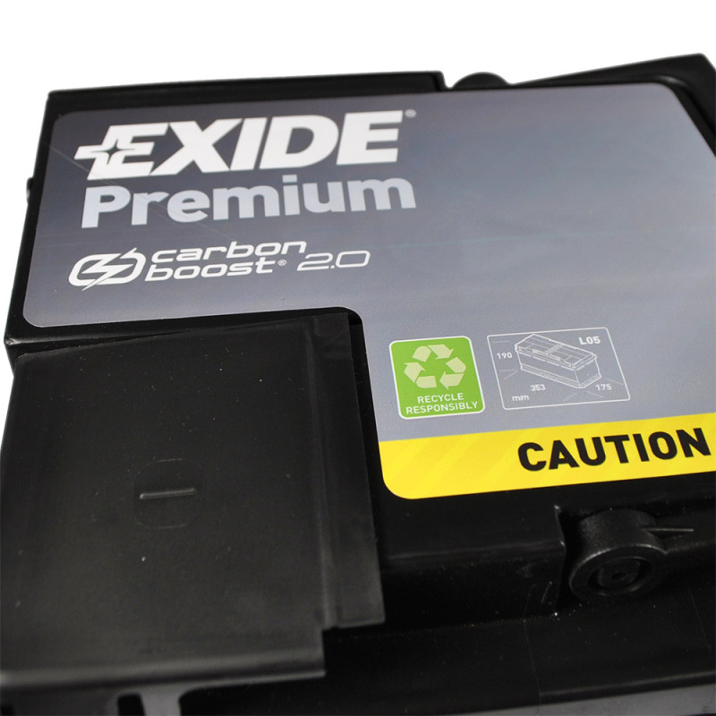 EXIDE Premium (EA1000) 100Аh 900Ah R+