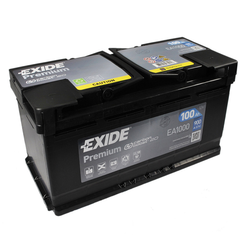 EXIDE Premium (EA1000) 100Аh 900Ah R+