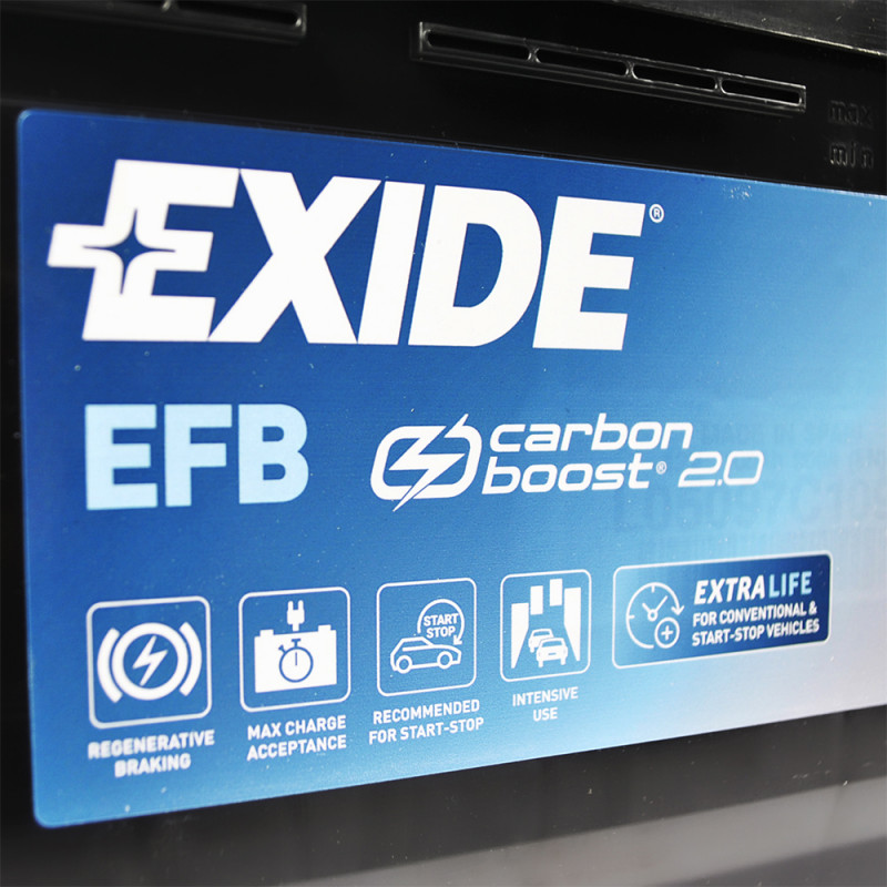 EXIDE (EL1000) Start-Stop EFB 100Аh 900A R+