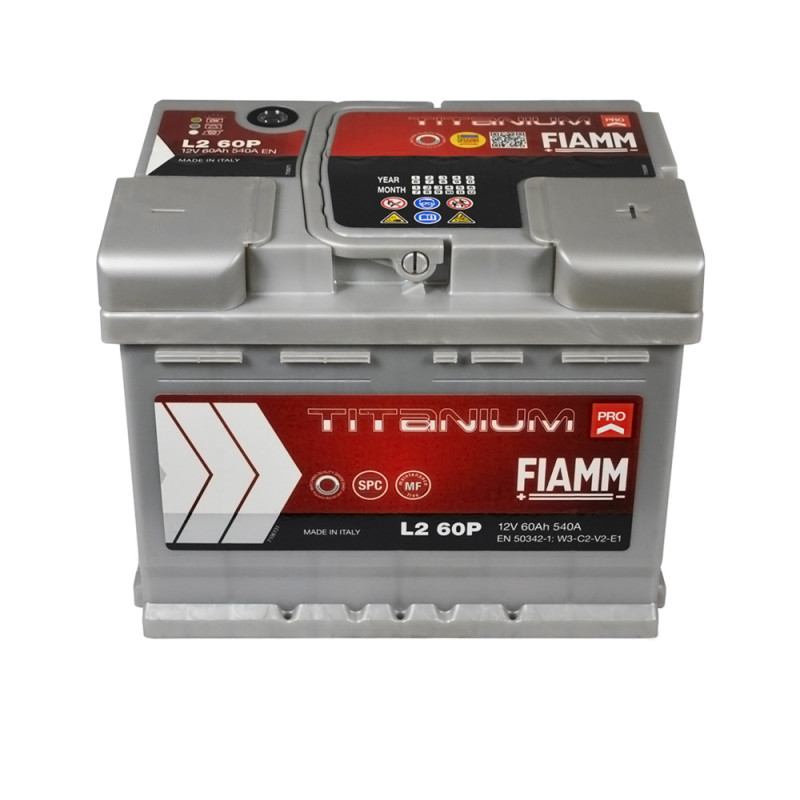 FIAMM Titanium Pro (L2) 60Аh 540А R+
