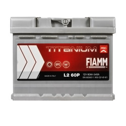 FIAMM Titanium Pro (L2) 60Аh 540А R+