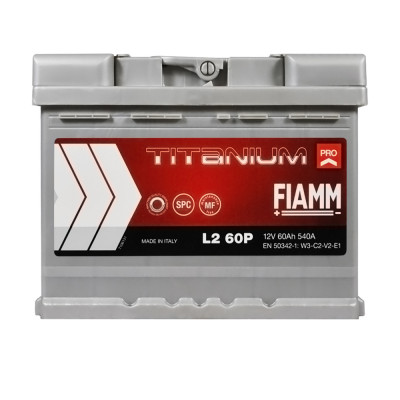 FIAMM Titanium Pro (L2) 60Аh 540А R+