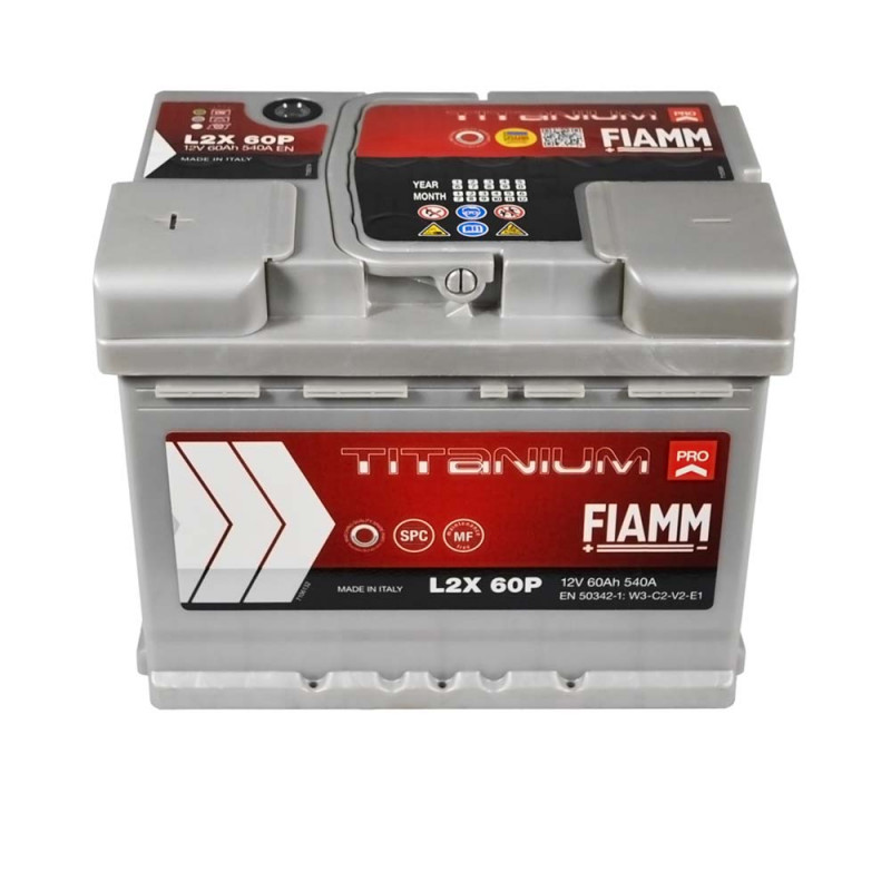 FIAMM Titanium Pro (L2) 60Аh 540А L+