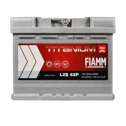 FIAMM Titanium Pro (L2) 60Аh 600А R+