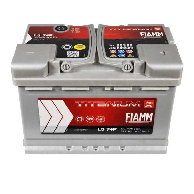 FIAMM Titanium Pro (L3) 74Аh 680А R+